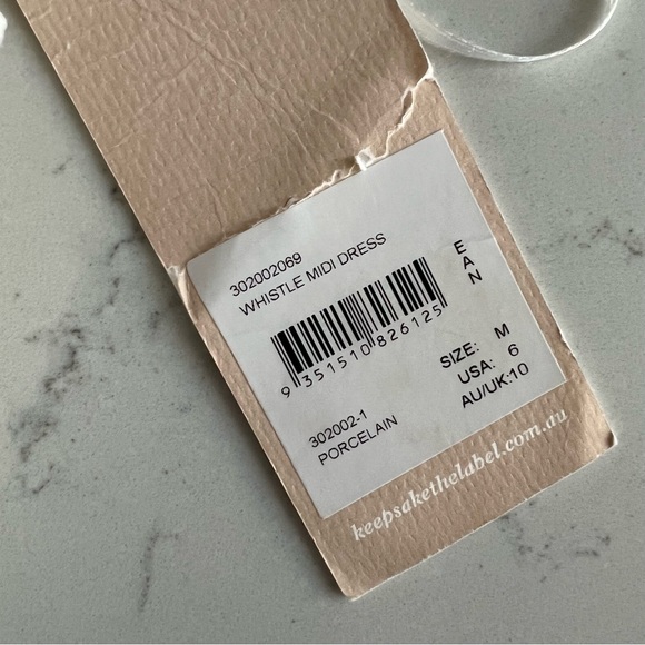 Keepsake Whistle Midi  Dress made of soft cotton,  lined - Picture 7 of 8